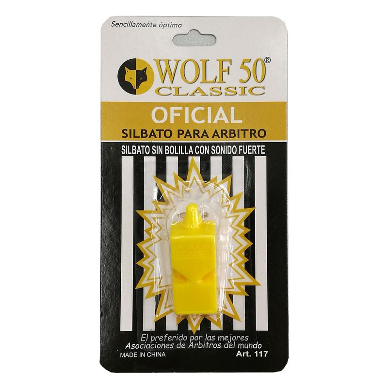 Slinx 50 Pcs No nuclear Profesional Árbitro Silbato Fox Whistle Plástico  Salvavidas Silbato para el juego