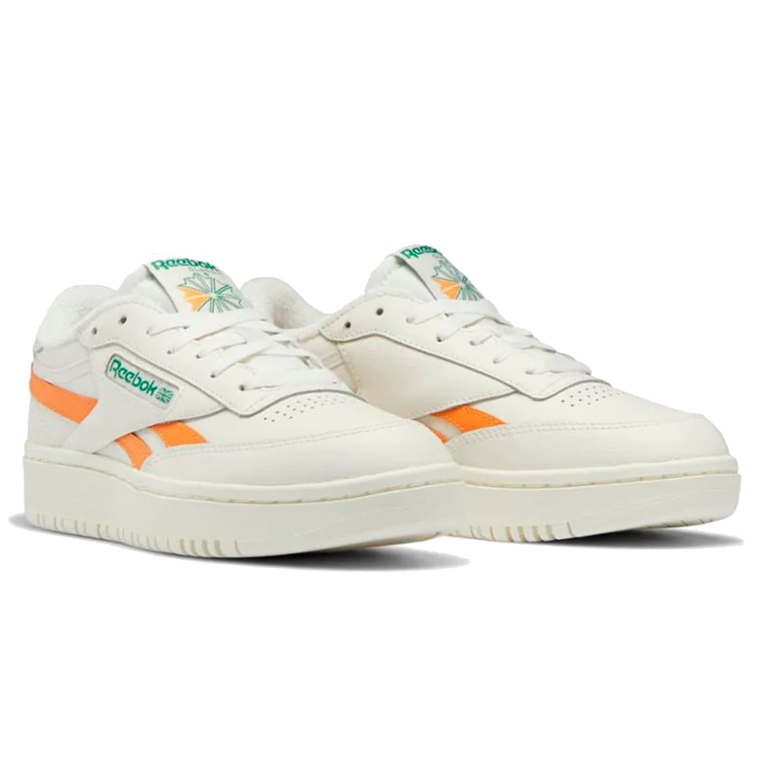 reebok club c mujer naranja