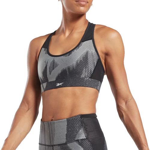 Top Reebok Ts Lux Per Racer Bra-Aop Mujer