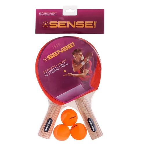 Set Sensei Ping Pong 2Pa +3Pe 20 Unisex