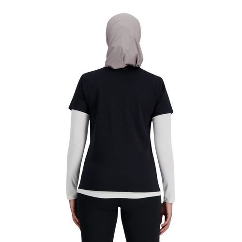 Remera Mujer New Balance Essentials Heathertech