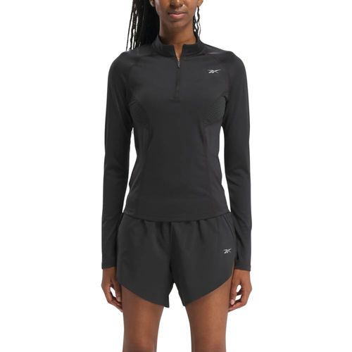 Buzo Mujer Reebok Running 1/4 Zip
