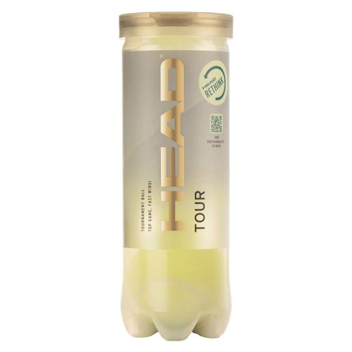 Tubo Unisex Head Pelotas Tennis Tour