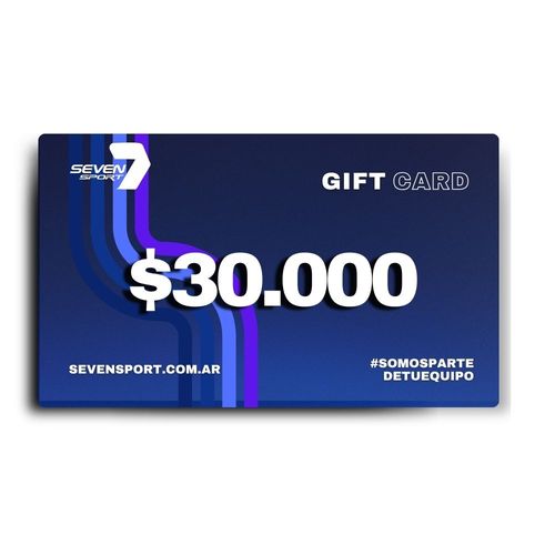 Gift Card de $30.000