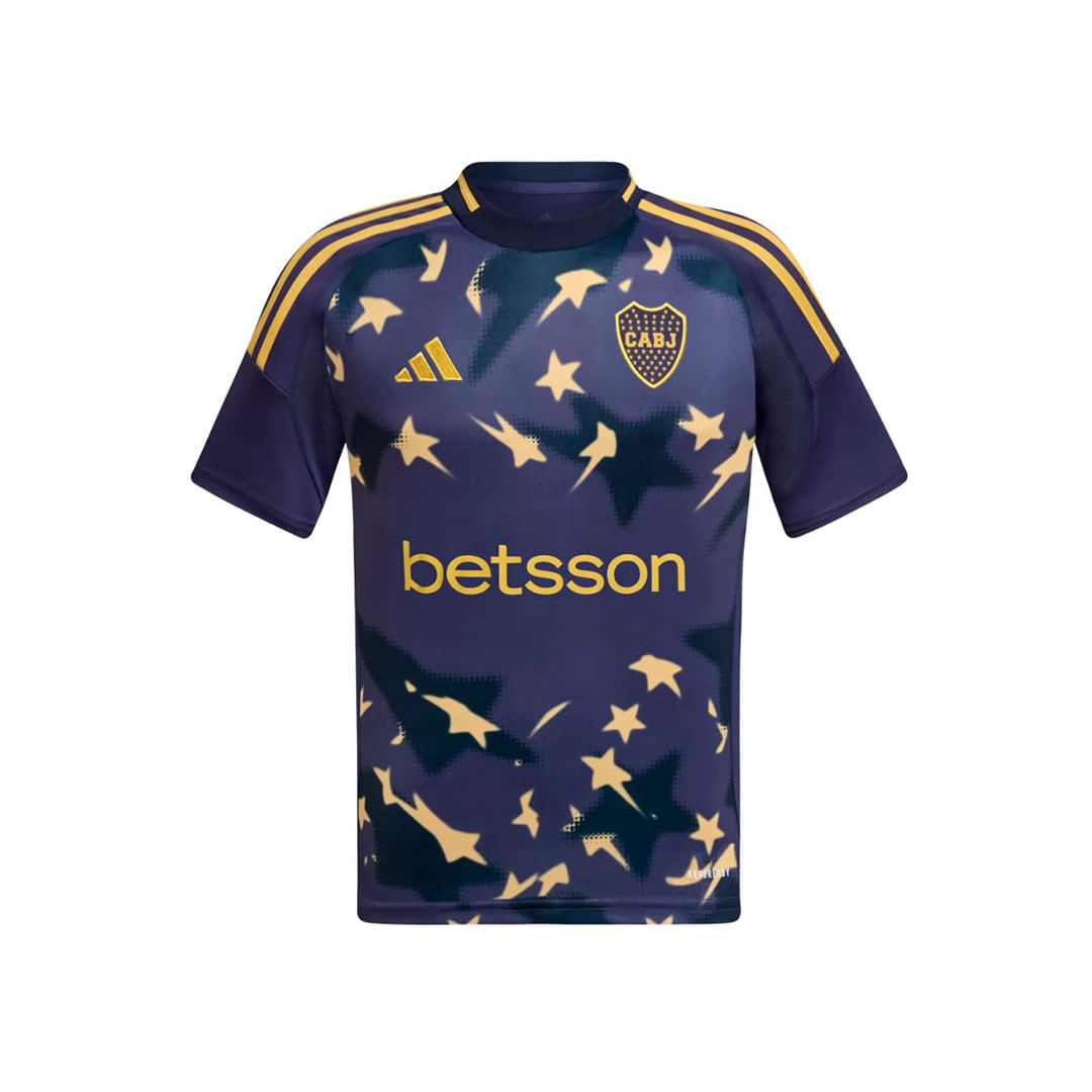 CAMISETA ALTERNATIVA NIÑO ADIDAS BOCA JUNIORS 25/26 Seven Sport
