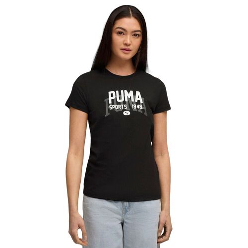 Remera Mujer Puma Graphic Varsity