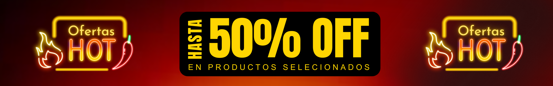 HASTA 50% OFF