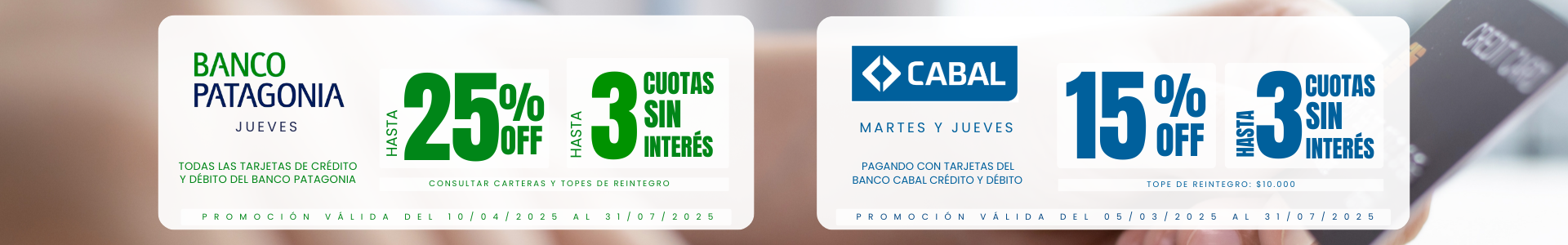 PROMOCIONES BANCARIAS