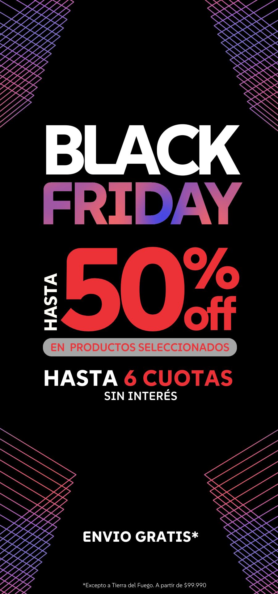 HASTA 50% OFF