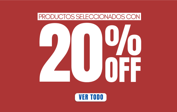 COMPRÁ HASTA 20% OFF