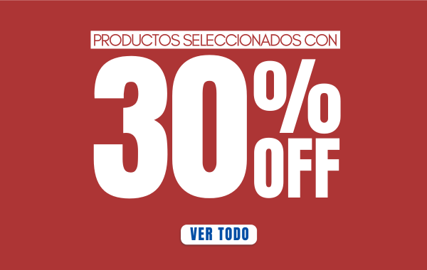 COMPRÁ HASTA 30% OFF